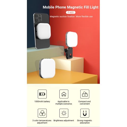 Light LED Fill Light With Magnetic Design_ Cellphone Photo&video Item | Buy Light LED Fill Light With Magnetic Design_ Cellphone Photo&video | SPOP Enterprise Global